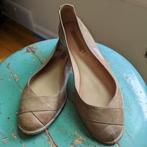 Frye leather ballet flats